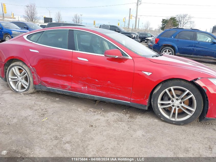 2015 Tesla Model S 85D VIN: 5YJSA1H20FFP75023 Lot: 11975684