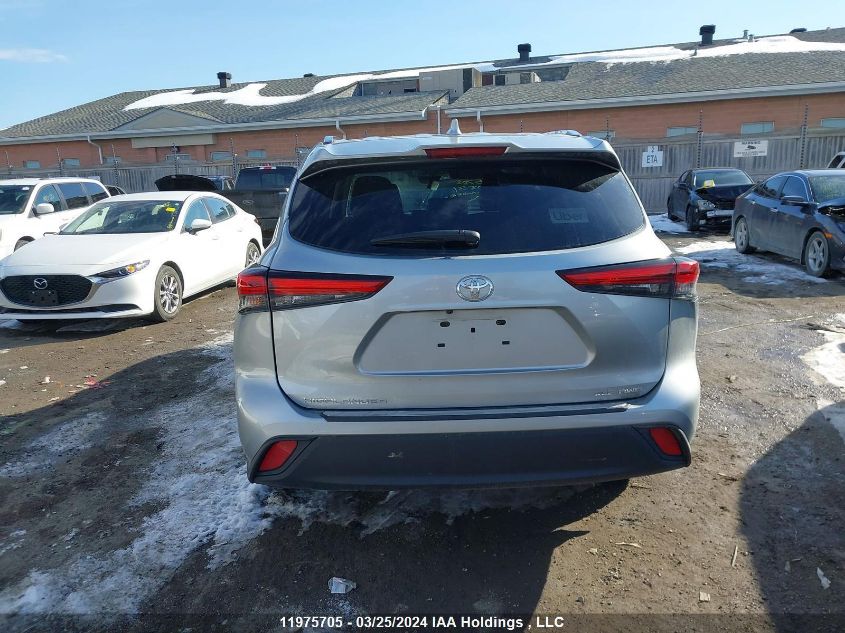 2021 Toyota Highlander Xle VIN: 5TDGZRBH2MS540531 Lot: 11975705