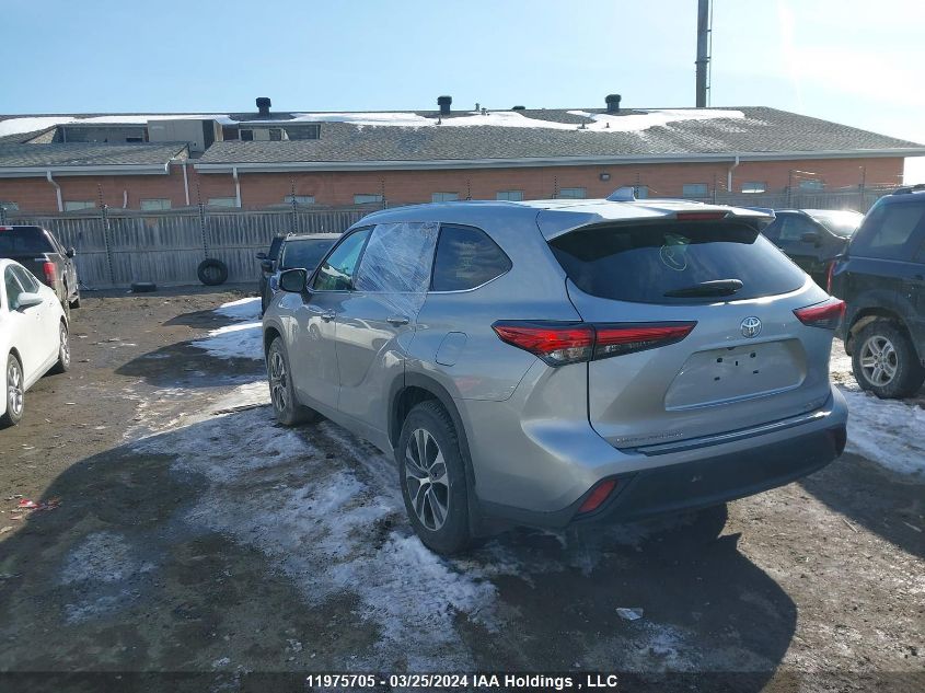 2021 Toyota Highlander Xle VIN: 5TDGZRBH2MS540531 Lot: 11975705