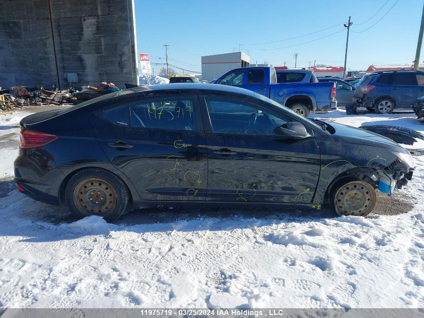 2019 Hyundai Elantra VIN: KMHD84LFXKU881671 Lot: 11975719