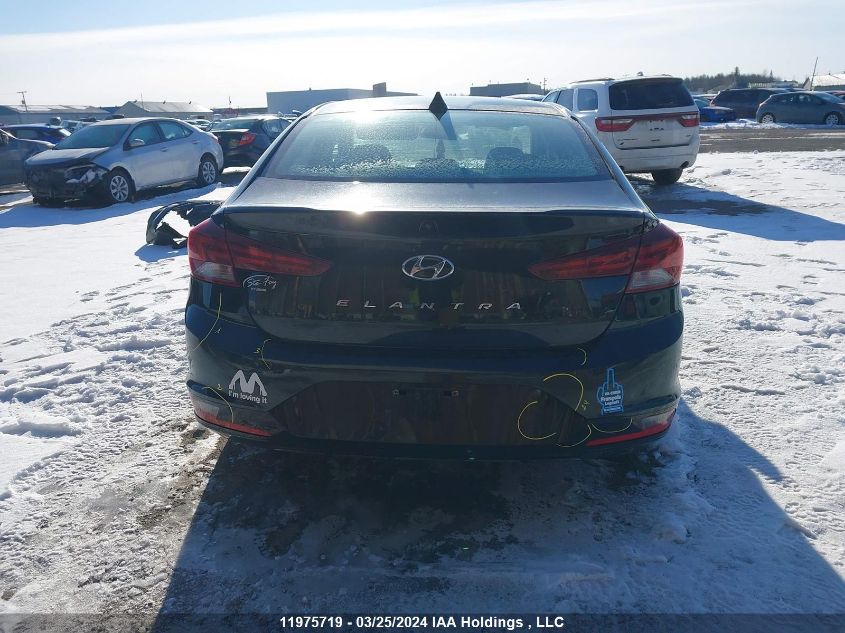 2019 Hyundai Elantra VIN: KMHD84LFXKU881671 Lot: 11975719