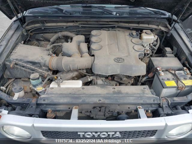 2012 Toyota Fj Cruiser VIN: JTEBU4BF3CK124404 Lot: 11975734