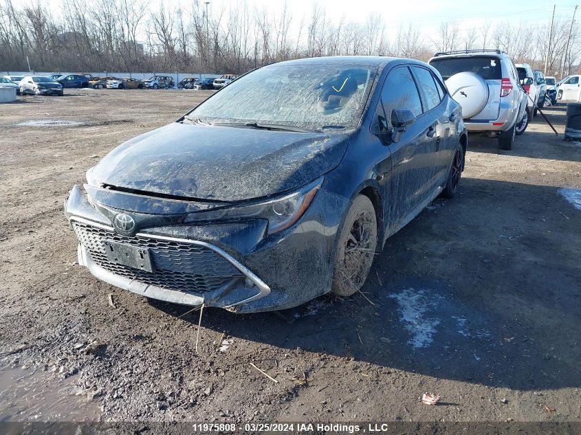 2019 Toyota Corolla VIN: JTNK4RBE5K3021126 Lot: 11975808