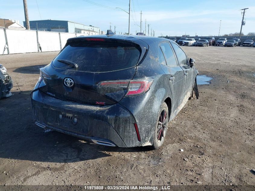 2019 Toyota Corolla VIN: JTNK4RBE5K3021126 Lot: 11975808