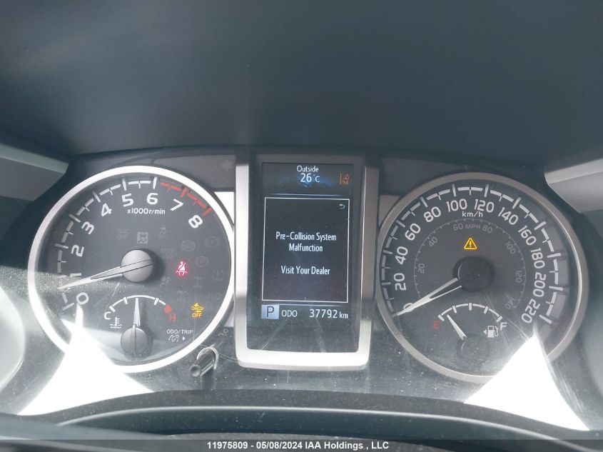 2023 Toyota Tacoma Double Cab/Sr5/Trd Sport/Trd Off Road VIN: 3TYDZ5BN4PT018395 Lot: 11975809