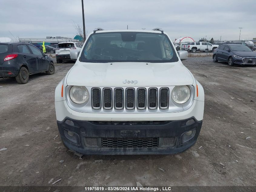2018 Jeep Renegade Limited VIN: ZACCJBDB5JPH35697 Lot: 11975819