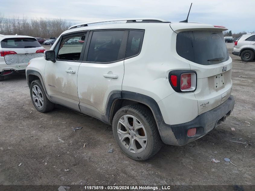 2018 Jeep Renegade Limited VIN: ZACCJBDB5JPH35697 Lot: 11975819