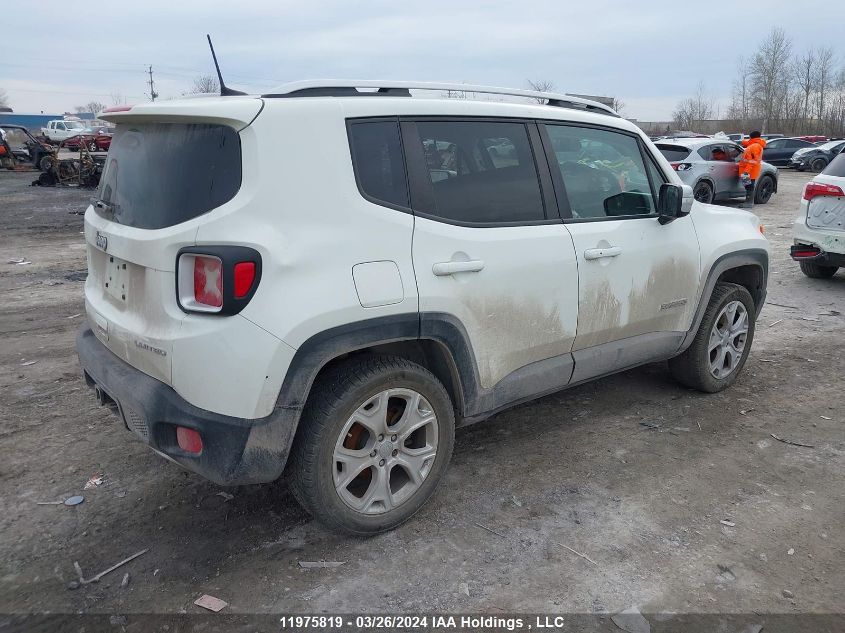 2018 Jeep Renegade Limited VIN: ZACCJBDB5JPH35697 Lot: 11975819