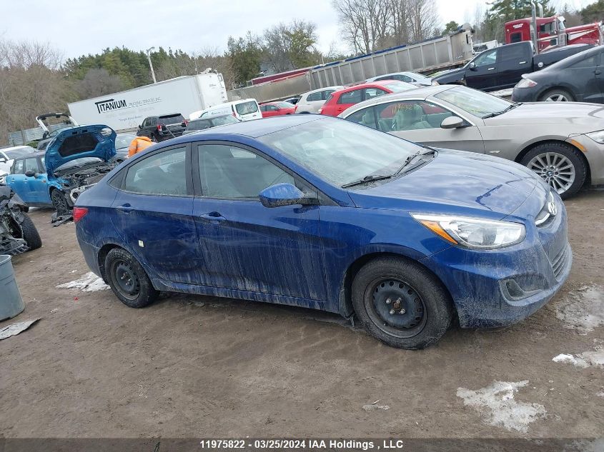 2016 Hyundai Accent Se VIN: KMHCT4AE3GU089776 Lot: 11975822