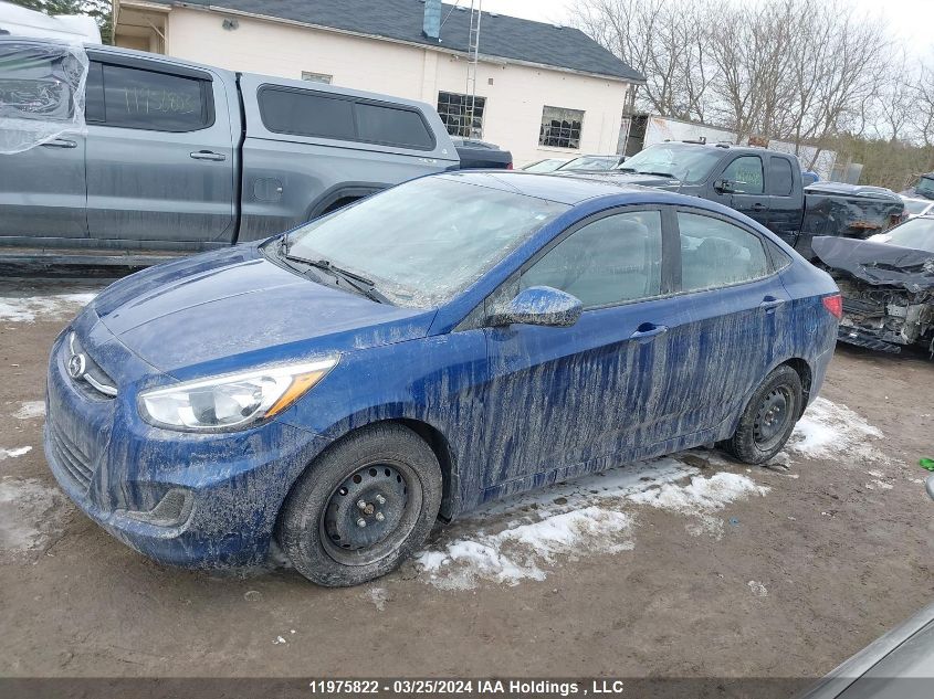 2016 Hyundai Accent Se VIN: KMHCT4AE3GU089776 Lot: 11975822