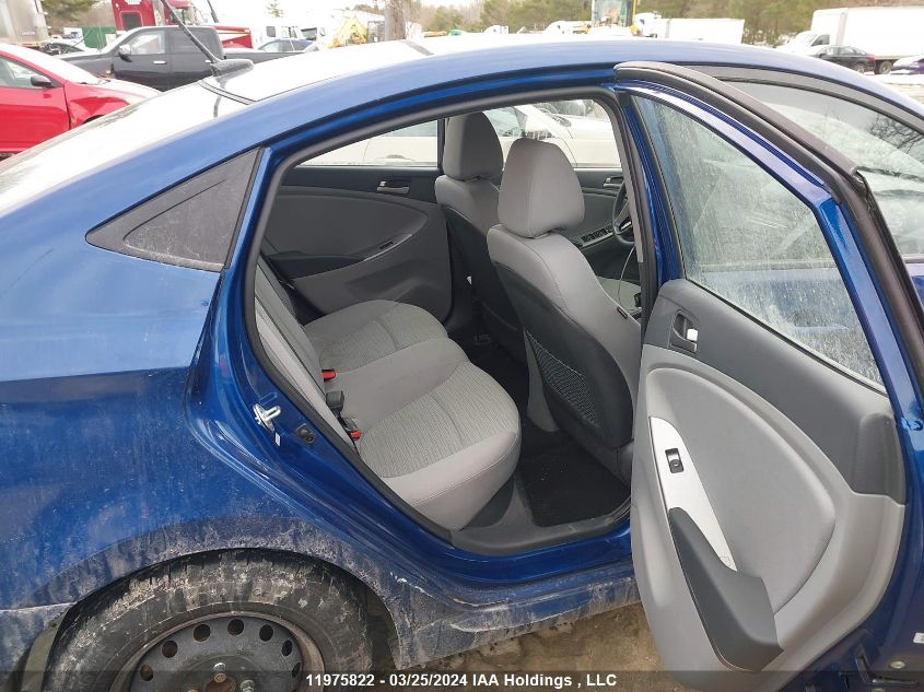 2016 Hyundai Accent Se VIN: KMHCT4AE3GU089776 Lot: 11975822