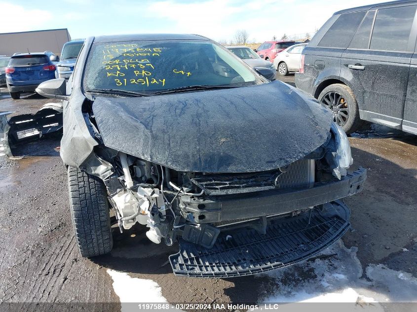 2015 Toyota Corolla L/Le/Le Pls/Prm/S/S Pls VIN: 2T1BURHE9FC294739 Lot: 11975848