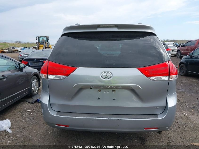 2012 Toyota Sienna Le 8 Passenger VIN: 5TDKK3DC1CS260630 Lot: 11975862