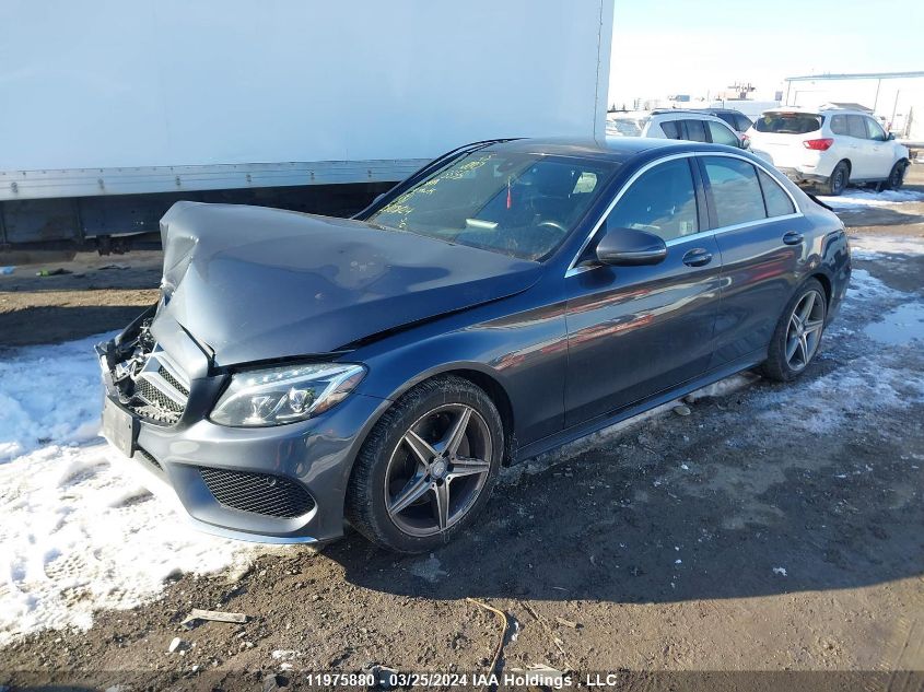 2016 Mercedes-Benz C 300 4Matic VIN: 55SWF4KBXGU145555 Lot: 11975880