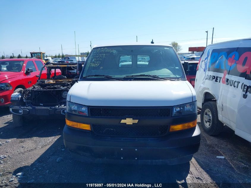 2021 Chevrolet Express Cargo Van VIN: 1GCWGBF7XM1306497 Lot: 11975897