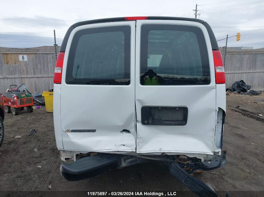 2021 Chevrolet Express Cargo Van VIN: 1GCWGBF7XM1306497 Lot: 11975897