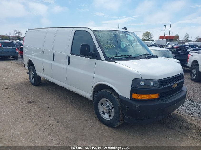 2021 Chevrolet Express Cargo Van VIN: 1GCWGBF7XM1306497 Lot: 11975897