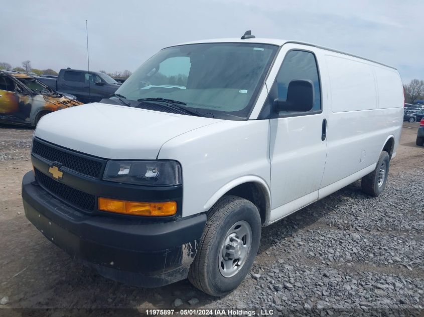 2021 Chevrolet Express Cargo Van VIN: 1GCWGBF7XM1306497 Lot: 11975897