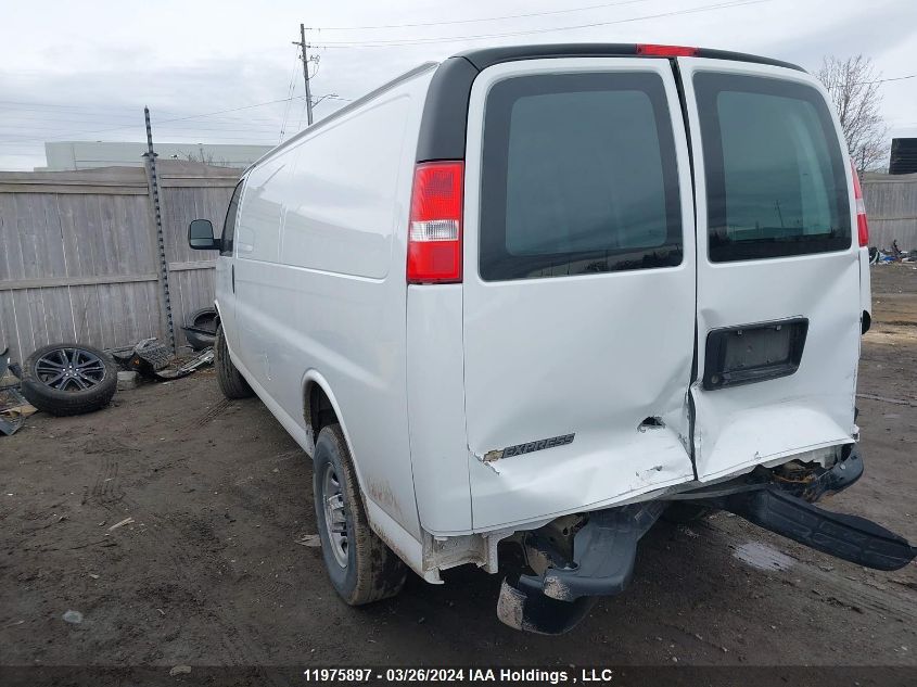 2021 Chevrolet Express Cargo Van VIN: 1GCWGBF7XM1306497 Lot: 11975897