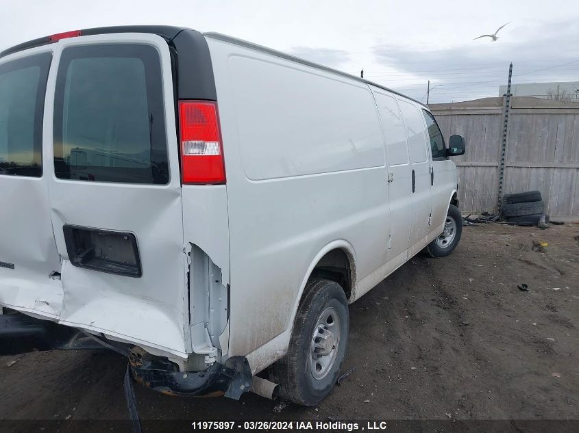 2021 Chevrolet Express Cargo Van VIN: 1GCWGBF7XM1306497 Lot: 11975897