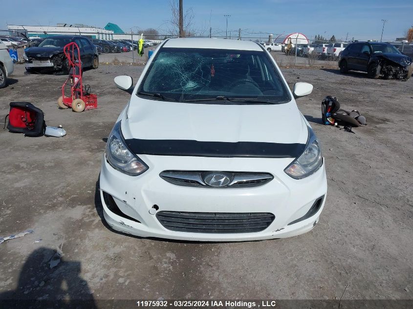 2014 Hyundai Accent VIN: KMHCT5AE6EU148533 Lot: 11975932