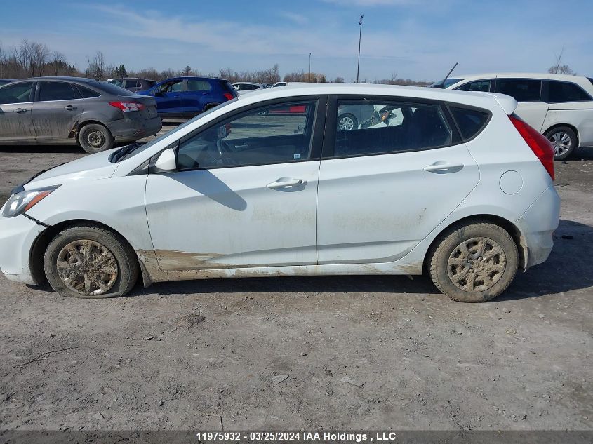 2014 Hyundai Accent VIN: KMHCT5AE6EU148533 Lot: 11975932