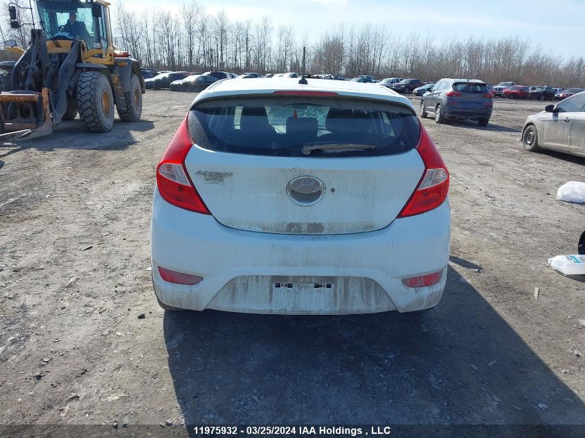 2014 Hyundai Accent VIN: KMHCT5AE6EU148533 Lot: 11975932