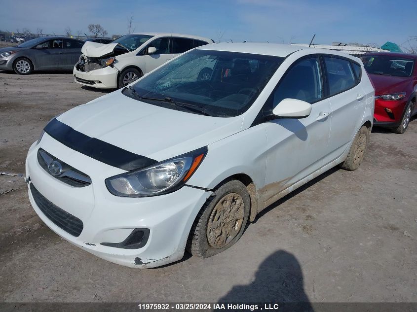 2014 Hyundai Accent VIN: KMHCT5AE6EU148533 Lot: 11975932