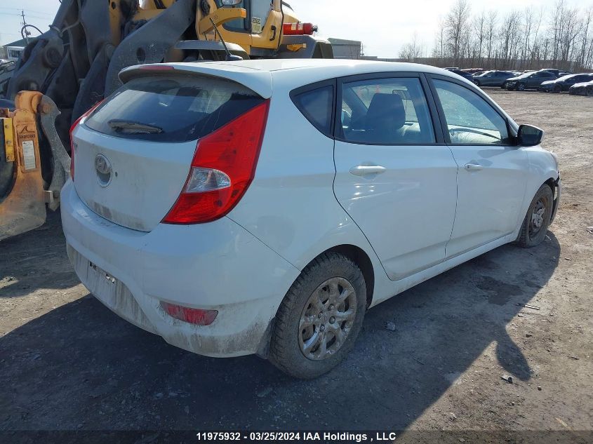 2014 Hyundai Accent VIN: KMHCT5AE6EU148533 Lot: 11975932