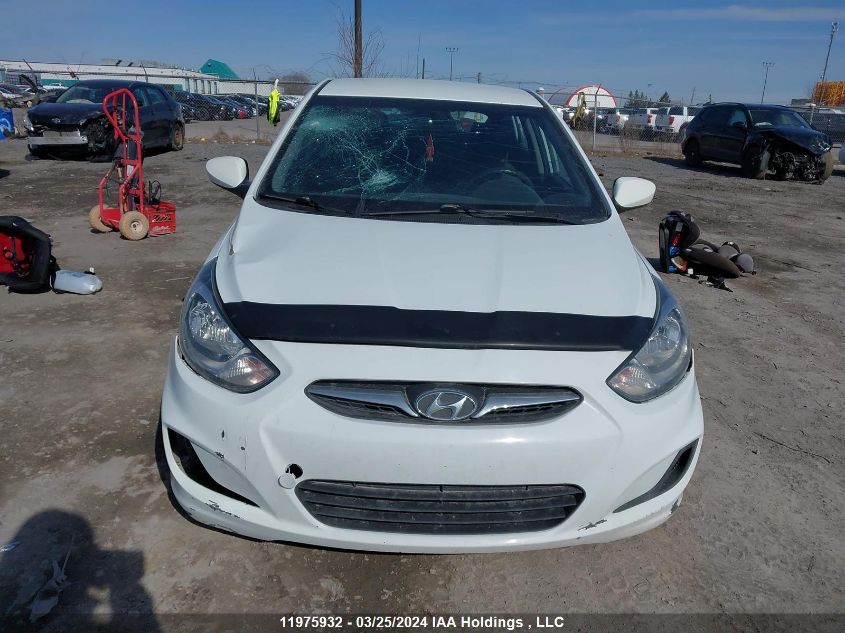 2014 Hyundai Accent VIN: KMHCT5AE6EU148533 Lot: 11975932