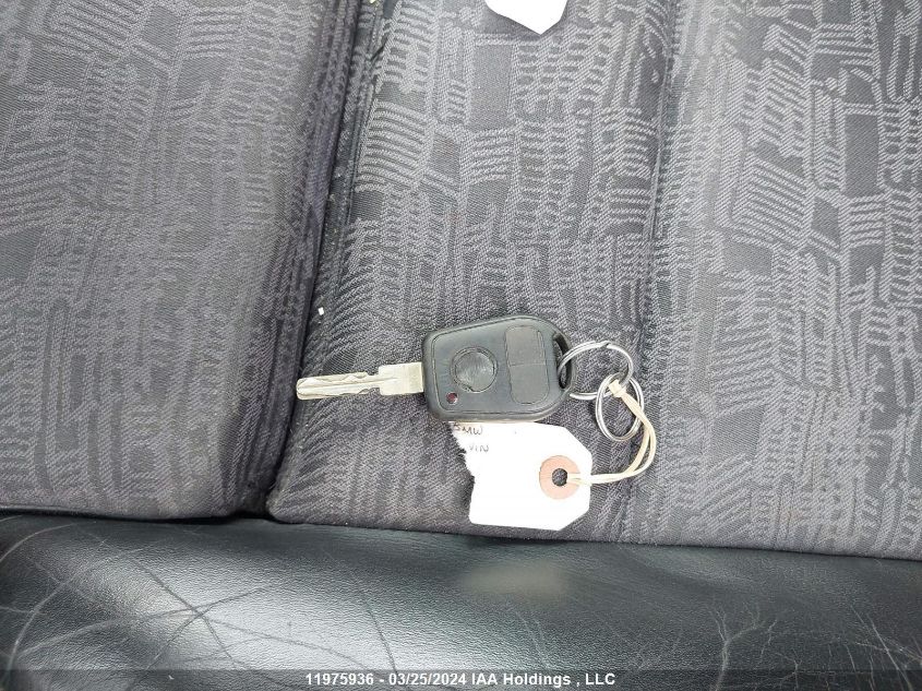 1998 BMW 3 Series VIN: WBACG31070AW89504 Lot: 11975936