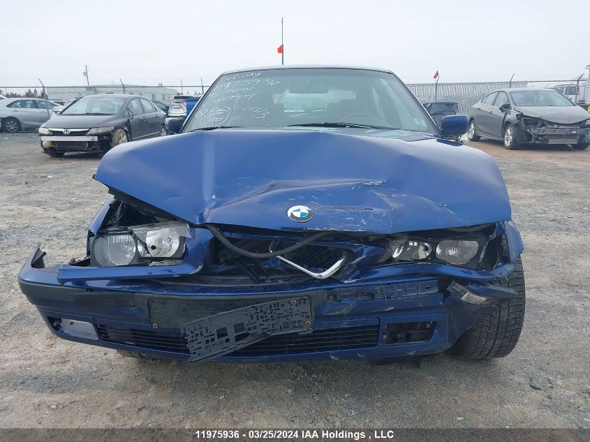 1998 BMW 3 Series VIN: WBACG31070AW89504 Lot: 11975936