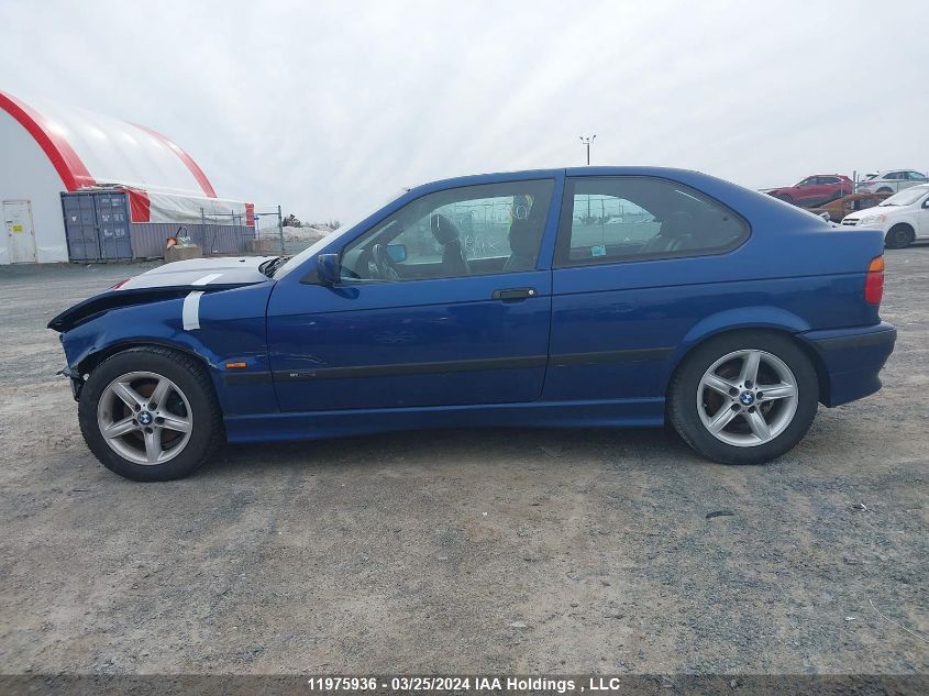 1998 BMW 3 Series VIN: WBACG31070AW89504 Lot: 11975936