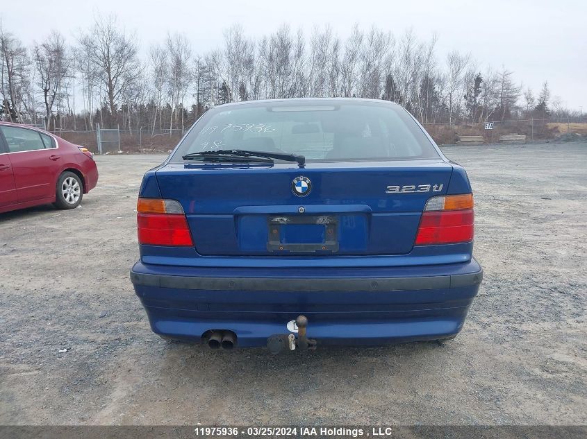 1998 BMW 3 Series VIN: WBACG31070AW89504 Lot: 11975936