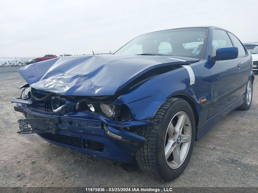 1998 BMW 3 Series VIN: WBACG31070AW89504 Lot: 11975936