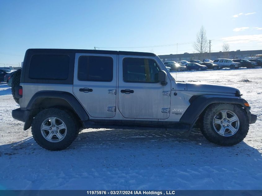 2018 Jeep Wrangler Unlimited Sport VIN: 1C4HJXDG4JW103632 Lot: 11975976