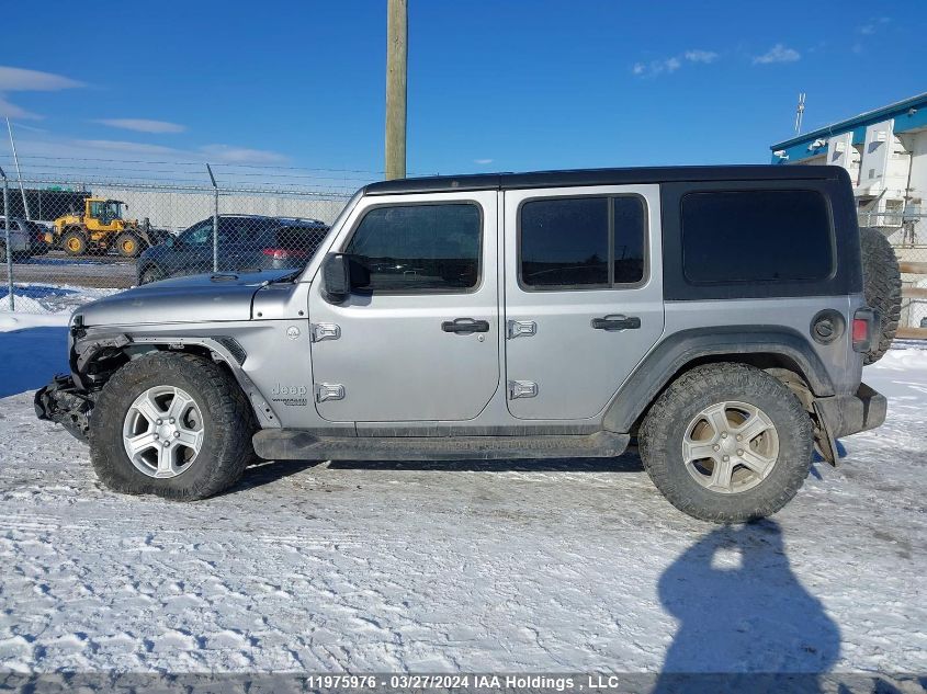 2018 Jeep Wrangler Unlimited Sport VIN: 1C4HJXDG4JW103632 Lot: 11975976