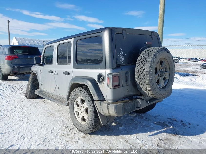 2018 Jeep Wrangler Unlimited Sport VIN: 1C4HJXDG4JW103632 Lot: 11975976