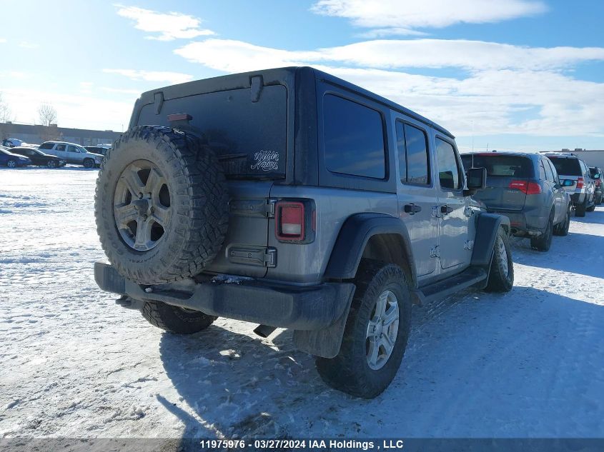 2018 Jeep Wrangler Unlimited Sport VIN: 1C4HJXDG4JW103632 Lot: 11975976