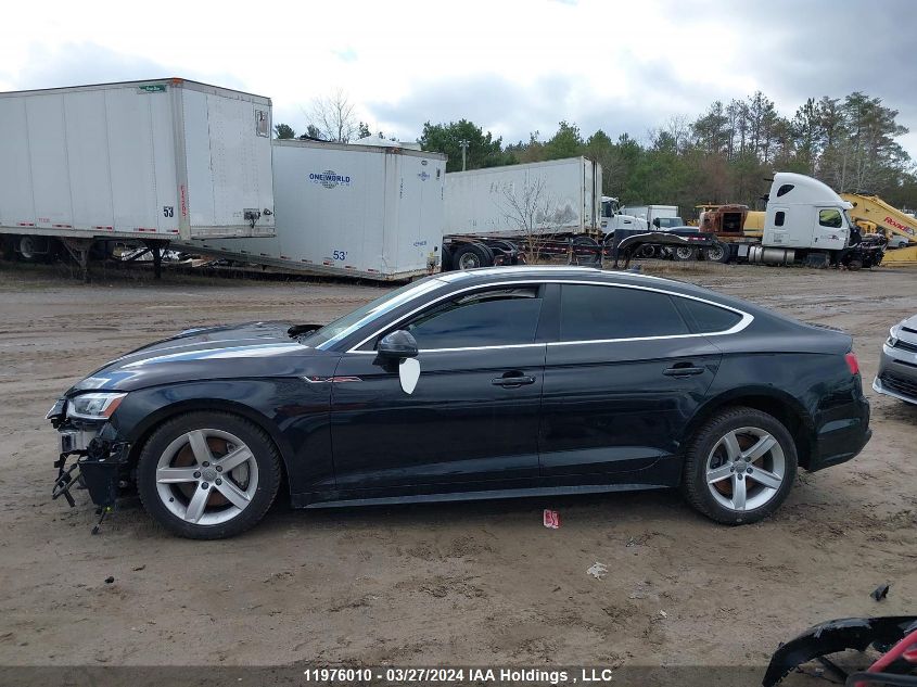 2018 Audi A5 Prestige S-Line VIN: WAUFNCF52JA003829 Lot: 11976010