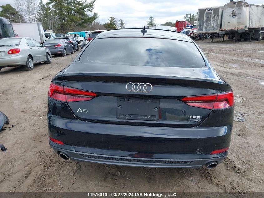 2018 Audi A5 Prestige S-Line VIN: WAUFNCF52JA003829 Lot: 11976010