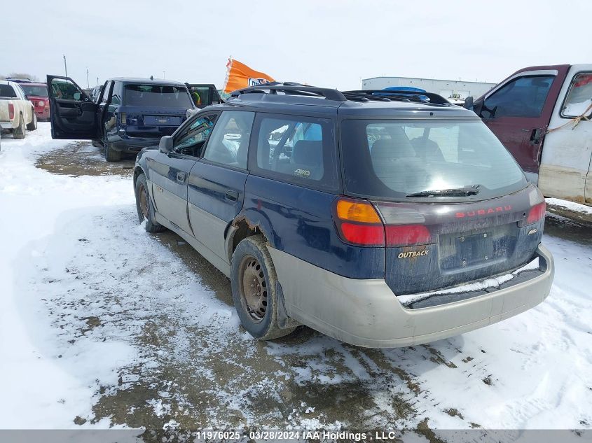 2000 Subaru Legacy Wagon VIN: 4S3BH6759Y7607183 Lot: 11976025