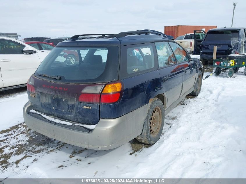 2000 Subaru Legacy Wagon VIN: 4S3BH6759Y7607183 Lot: 11976025