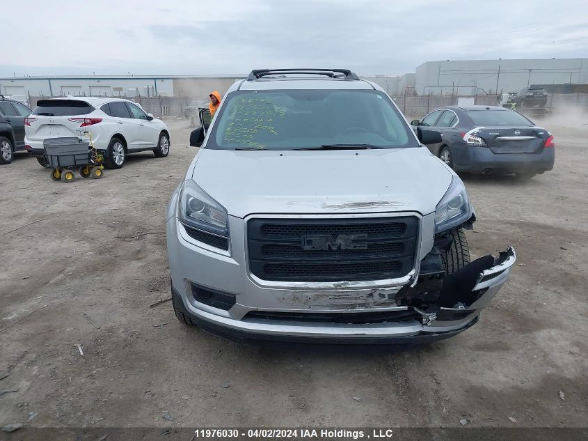 2016 GMC Acadia Sle VIN: 1GKKVPKDXGJ333818 Lot: 39241324