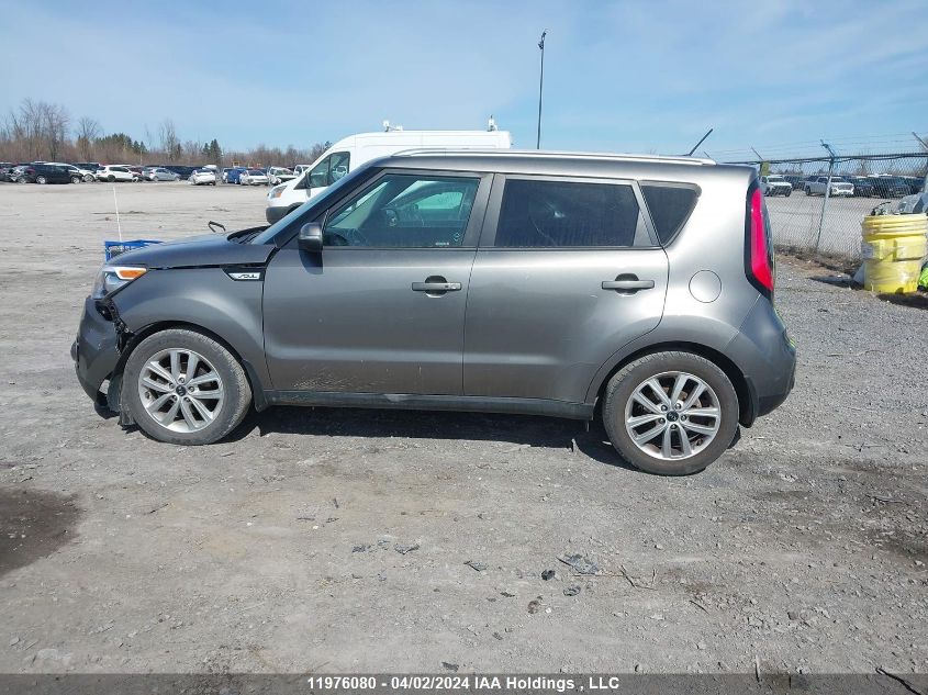 2018 Kia Soul + VIN: KNDJP3A53J7579554 Lot: 11976080