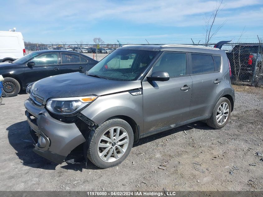 2018 Kia Soul + VIN: KNDJP3A53J7579554 Lot: 11976080