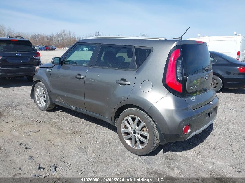 2018 Kia Soul + VIN: KNDJP3A53J7579554 Lot: 11976080