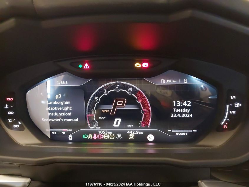 Auction sale of the 2023 LAMBORGHINI URUS , vin: ZPBCB3ZL3PLA24591, lot number: 11976118