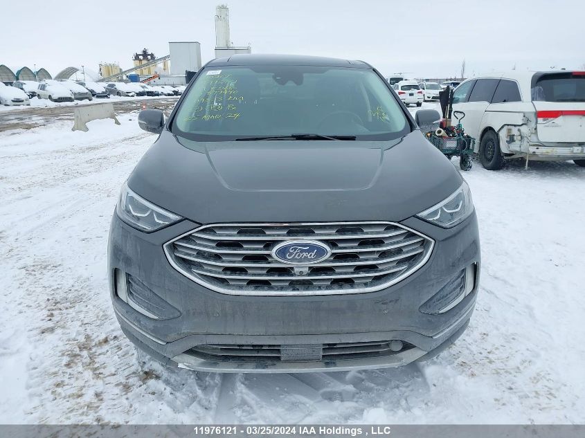2019 Ford Edge Titanium VIN: 2FMPK4K91KBB77990 Lot: 50837254