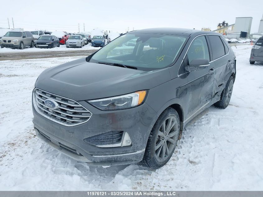 2019 Ford Edge Titanium VIN: 2FMPK4K91KBB77990 Lot: 50837254